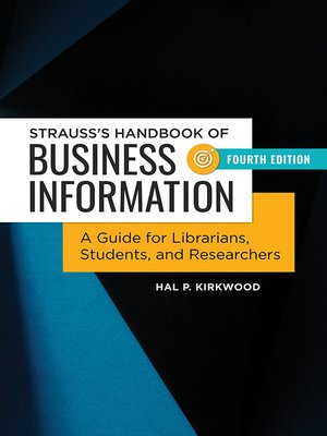 cover image of Strauss's Handbook of Business Information